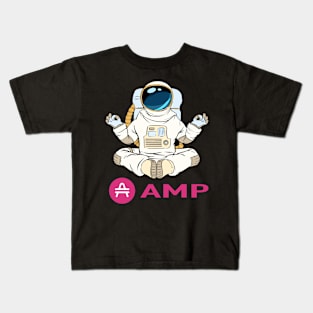 Amp Crypto  Cryptocurrency Amp  coin token Kids T-Shirt